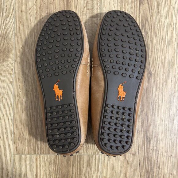 Polo Ralph Lauren Wes Penny Loafers Mens 10.5 D Brown Leather Driving Moccasin main image 6